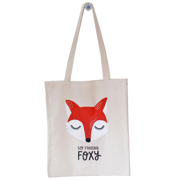 Foxy tote bag