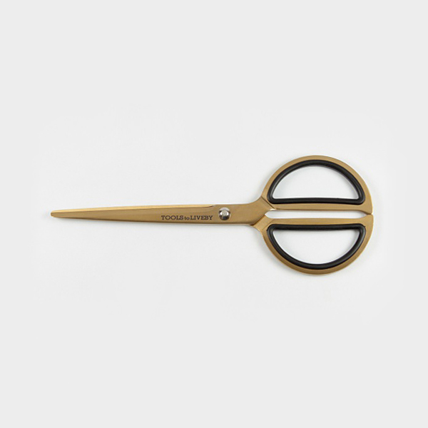 [TOOLS to LIVEBY] scissors 8&quot; gold