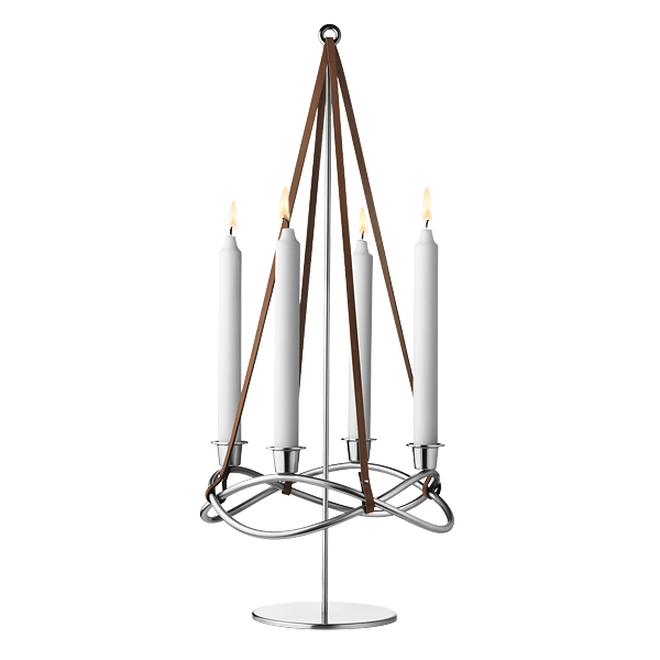 Season Extension Candle Holder (Silver)