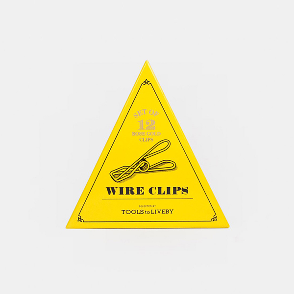 Tools to Liveby Wire Clips (Rose Gold)