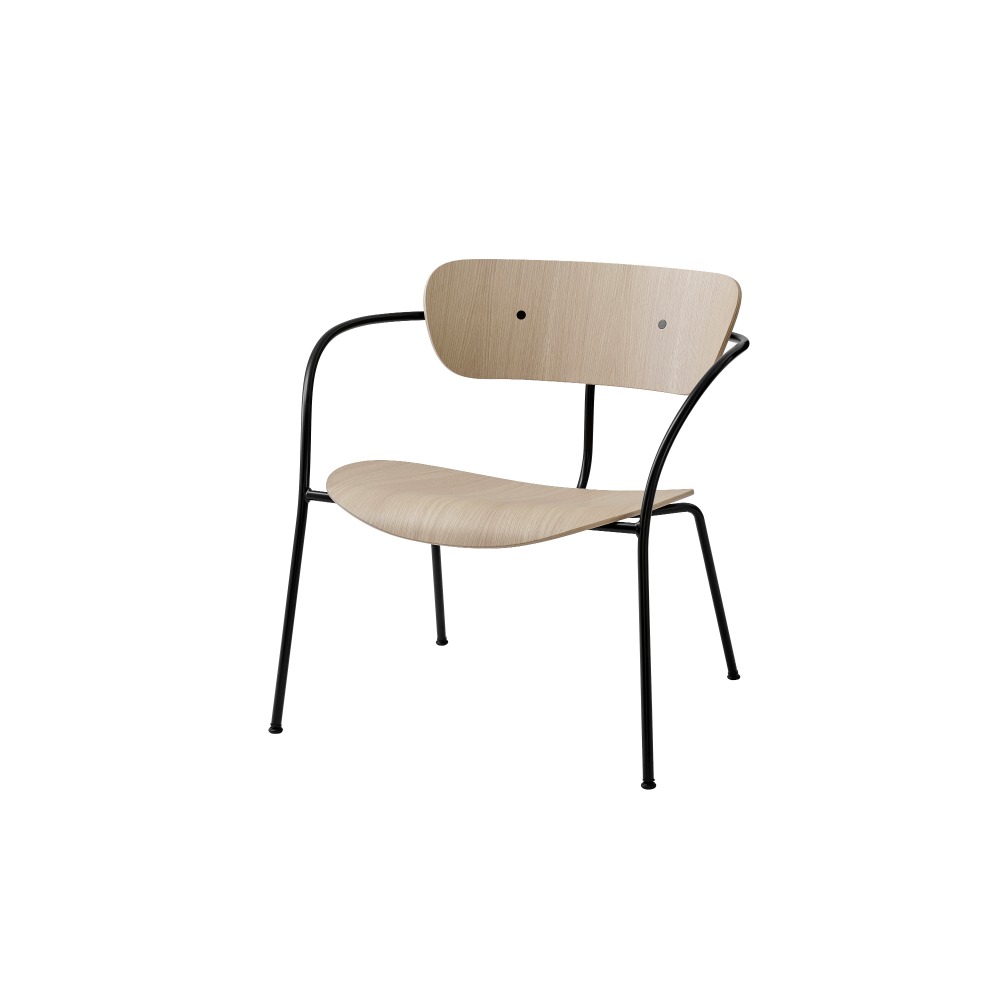 [Andtradition] Pavilion lounge chair / AV5 (Oak / Black)