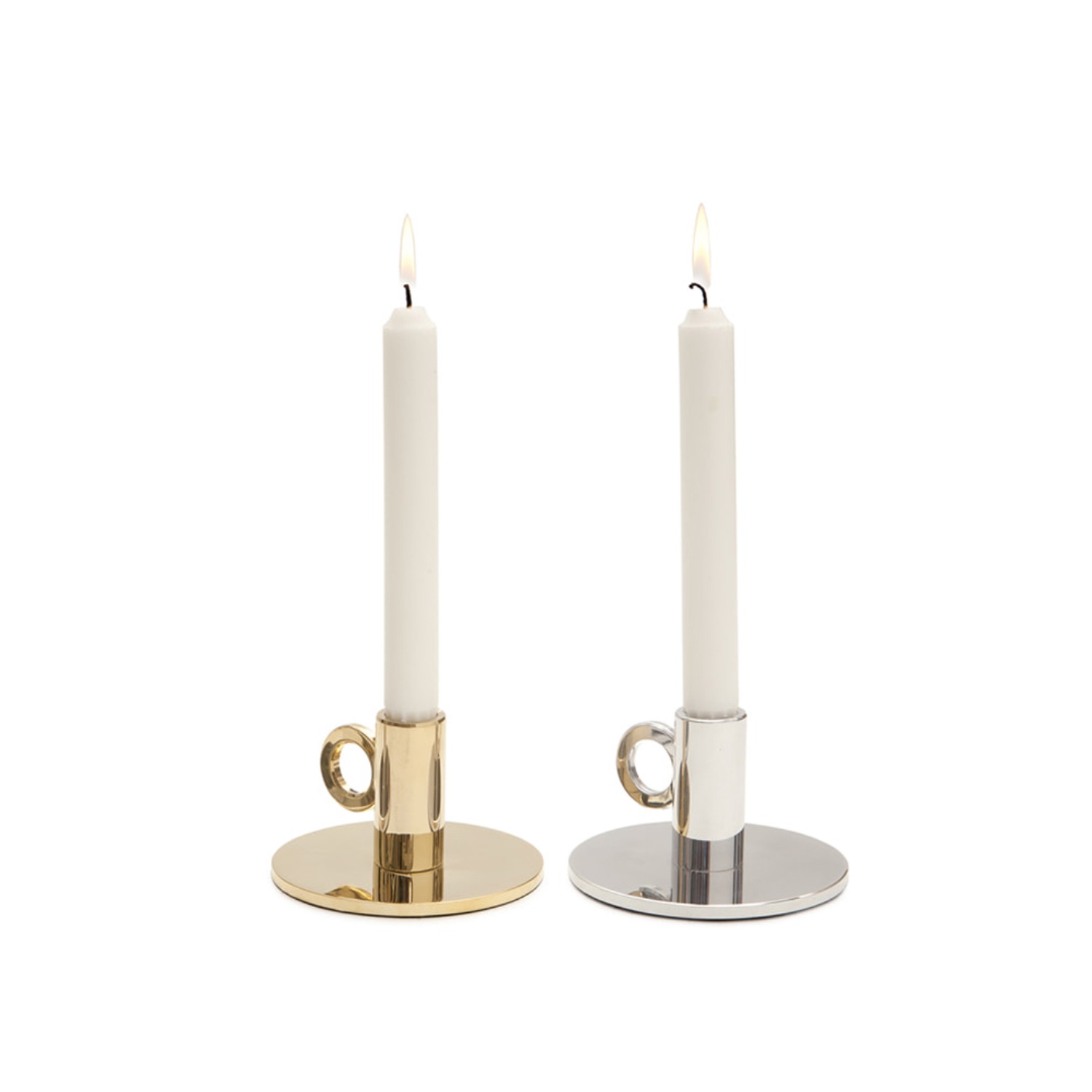 [Klong] Vesper candlestick holder (silver/gold)
