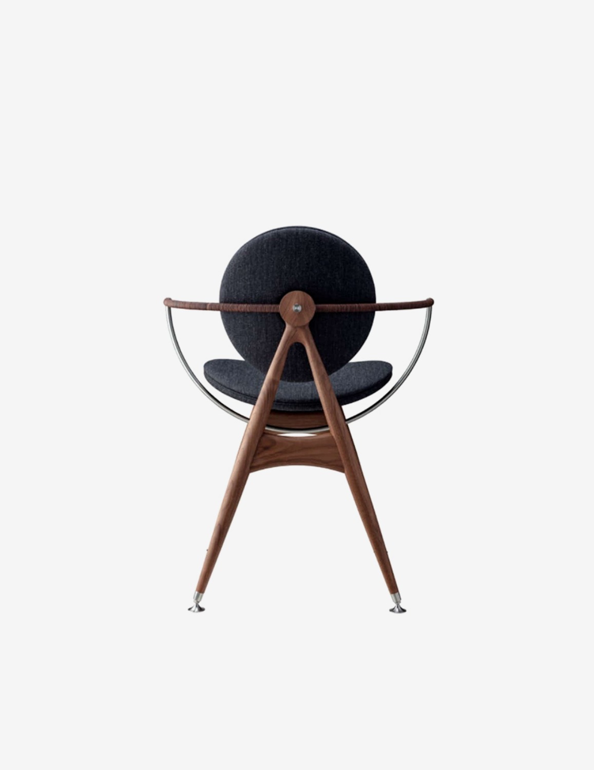 [Overgaard &amp; Dyrman] Circle Dining Chair /with Armrest (Fiord 0191)
