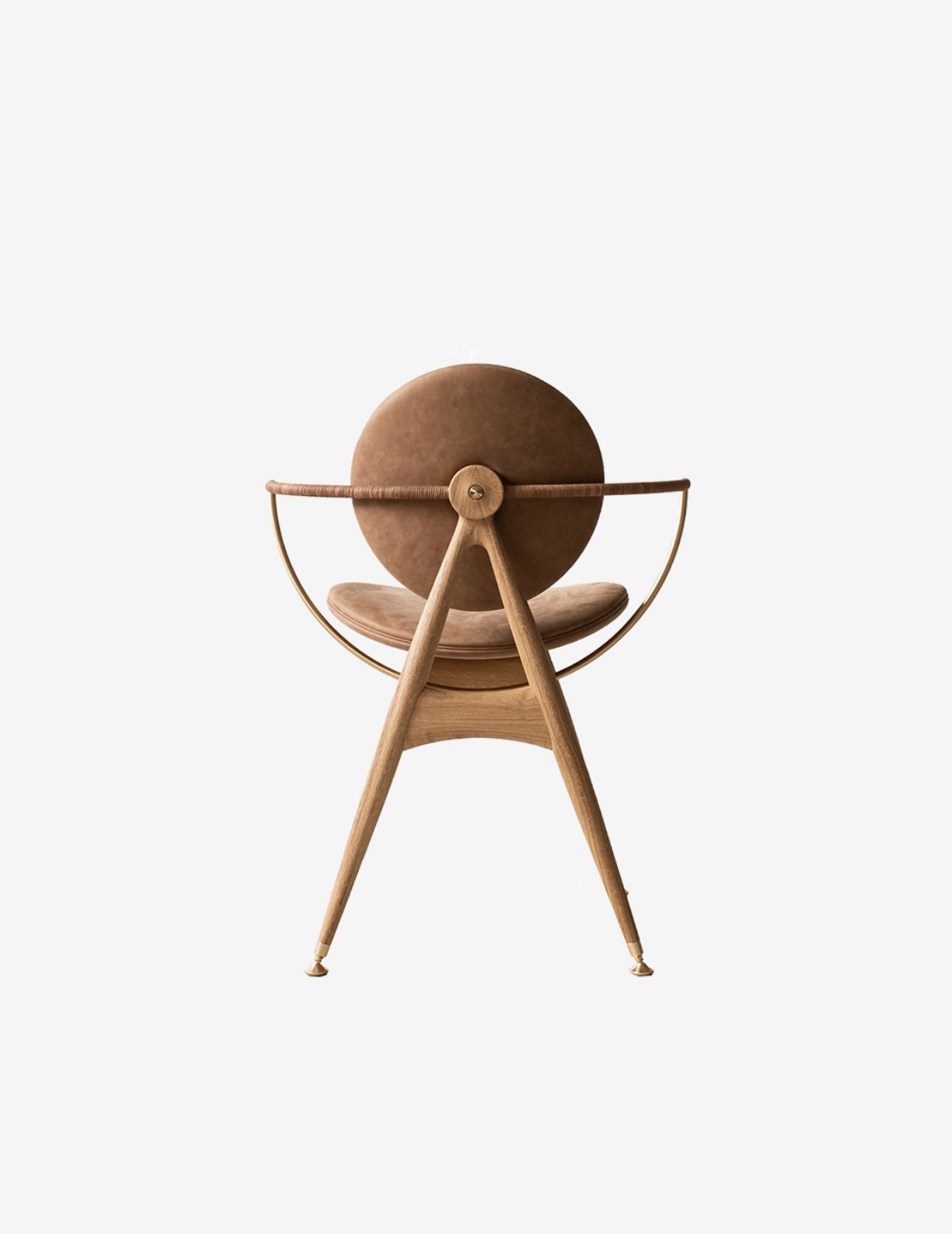 [Overgaard &amp; Dyrman] Circle Dining Chair with Armrest