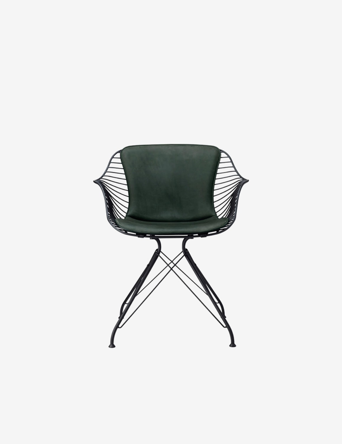 [Overgaard &amp; Dyrman] Wire Dining Chair/Low / OD11-43-MBS