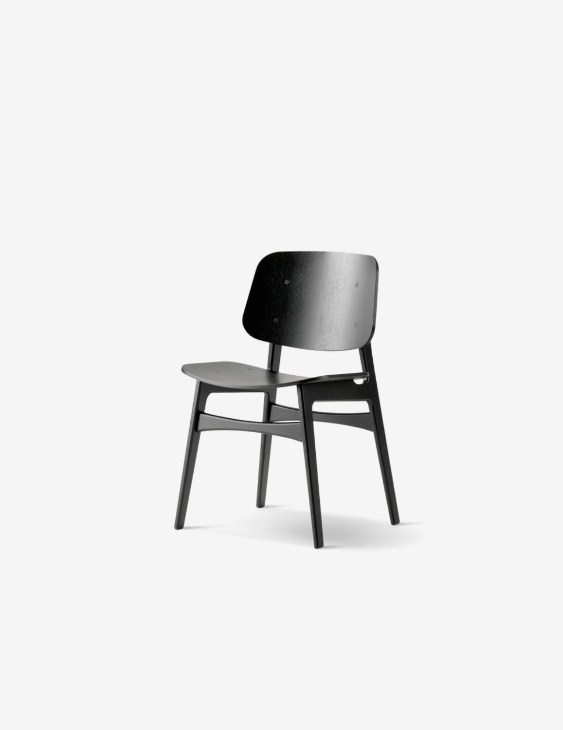 [Fredericia] Soborg chair (Woodbase) /3050
