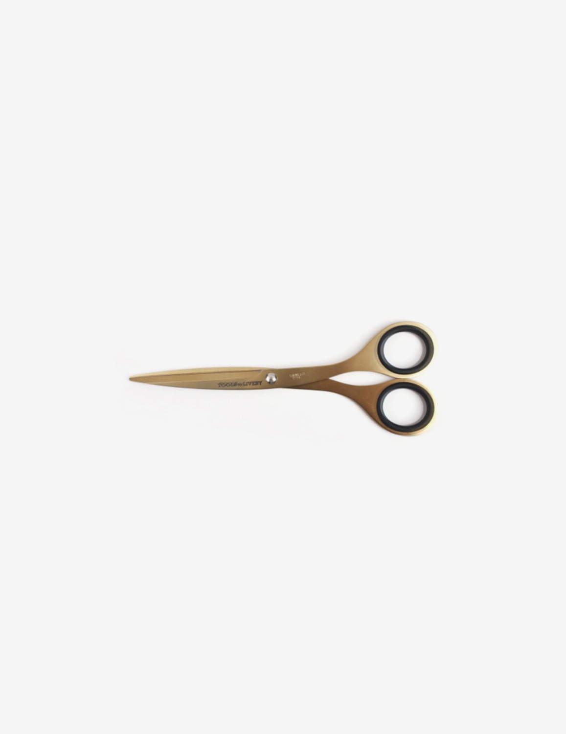 [TOOLS to LIVEBY] scissors 6.5&quot; (gold)