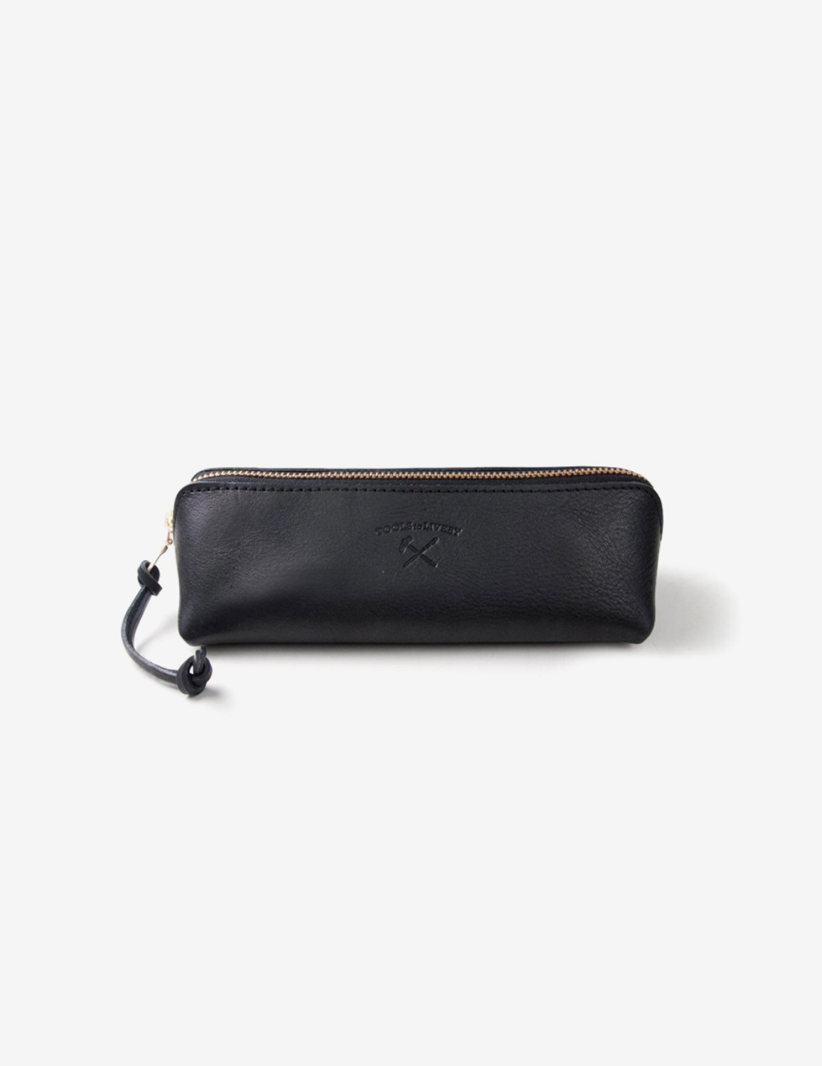 [TOOLS to LIVEBY] Leather Pouch /L (black)