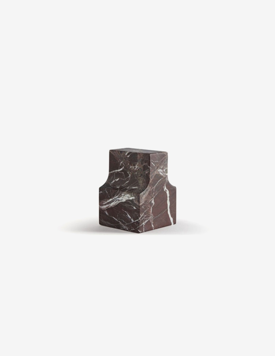 [Atipico] Classico Marble Paperweight / redbrown
