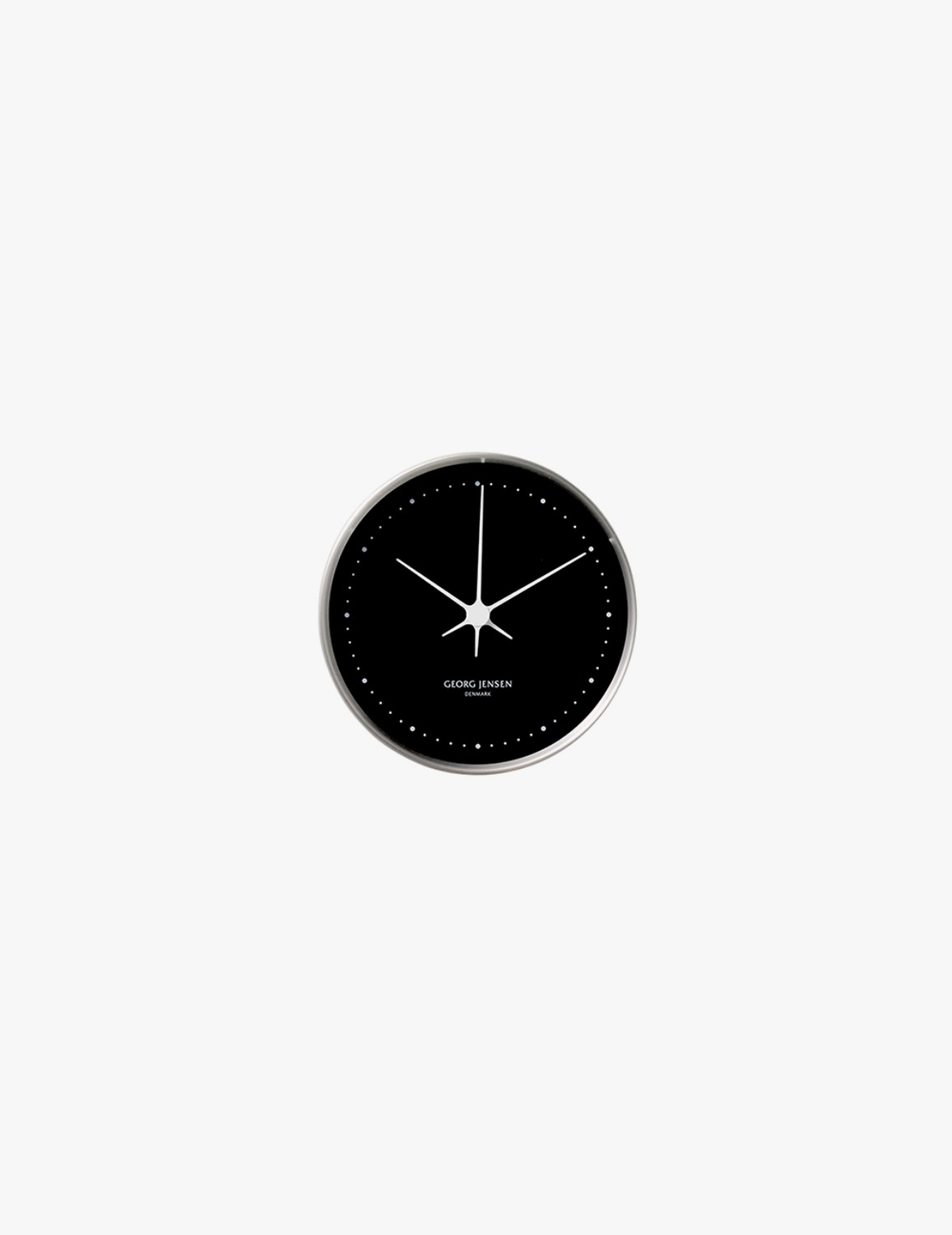 [Georg Jensen] Henning Koppel Clock (Black)