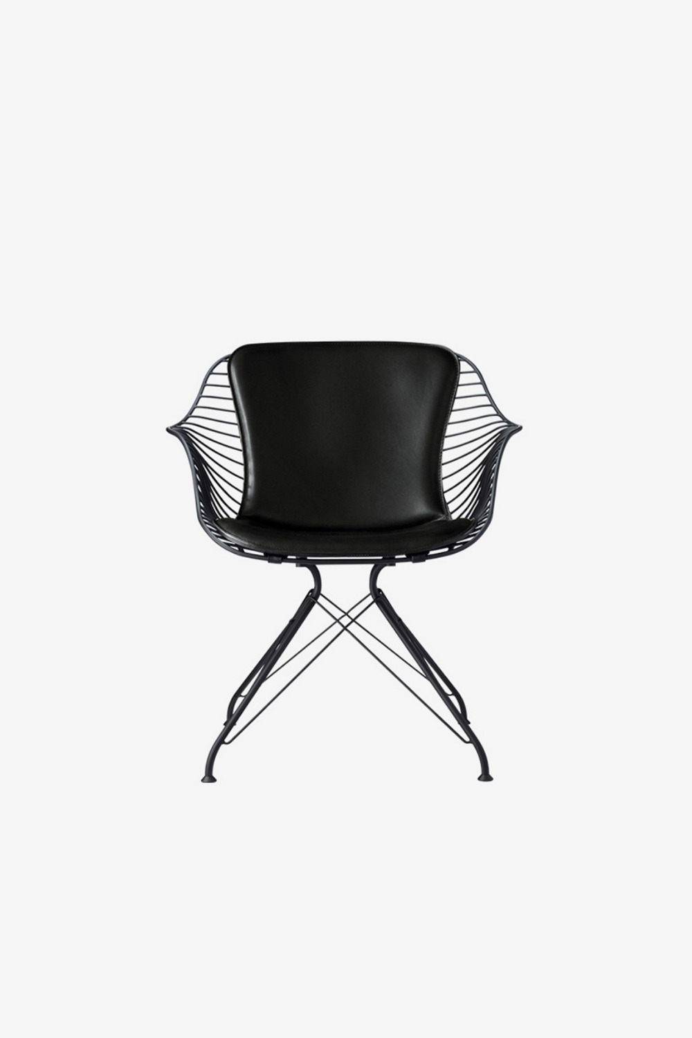 [Overgaard &amp; Dyrman] Wire Dining Chair (Black) / OD11-43-MBS