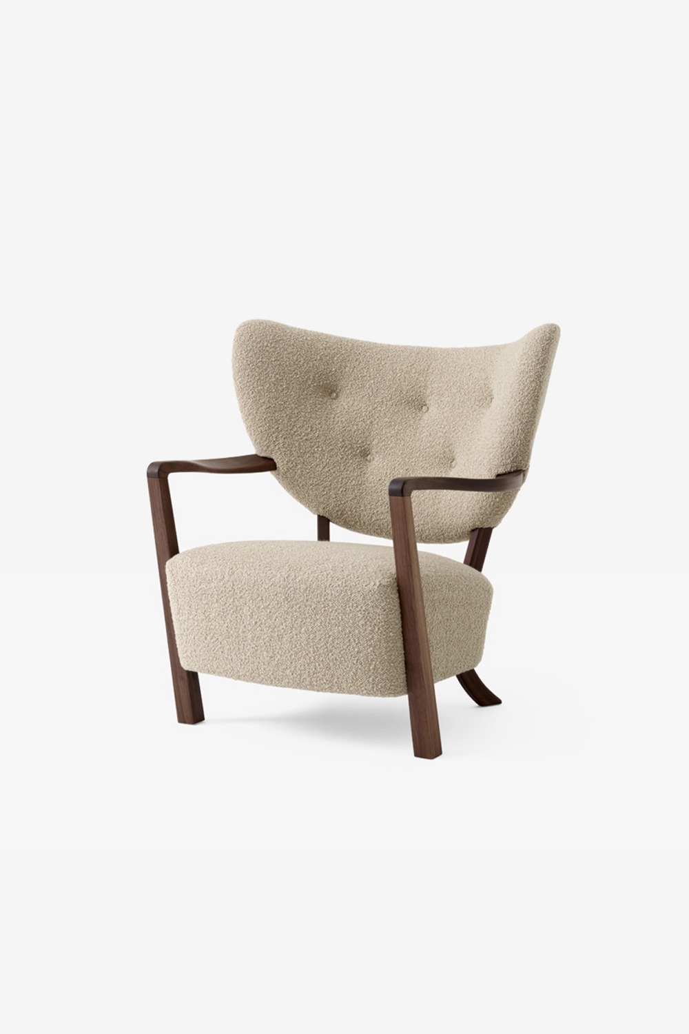 [&amp;Tradition] Wulff Lounge Chair / ATD2 (walnut/Karakorum003)