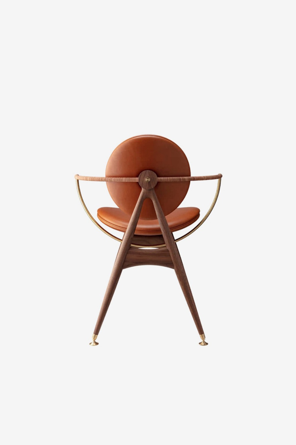 [Overgaard&amp;Dyrman] Circle Dining Chair /with Armrest (Elegance whisky)