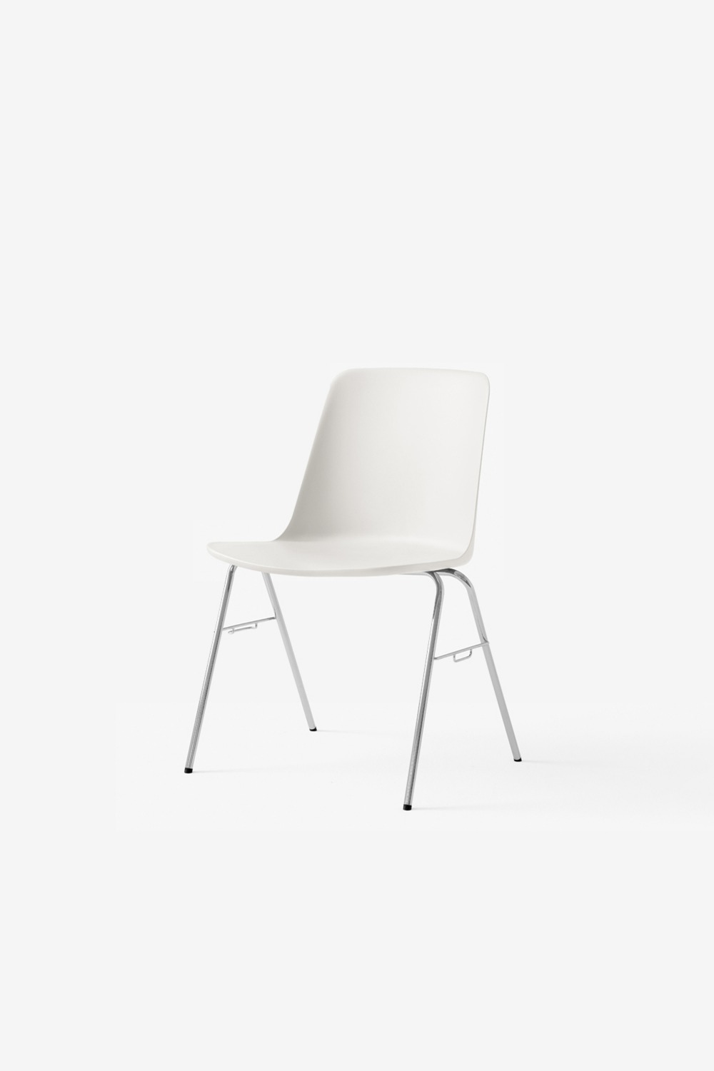 [&amp;Tradition] Rely Chair / HW27 (White/Chrome)