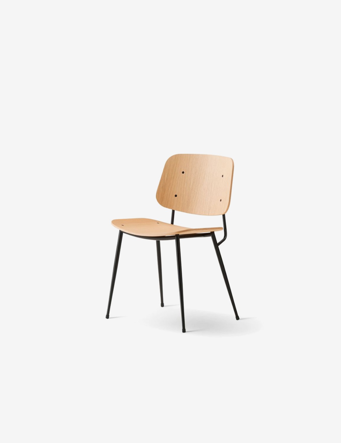 [Fredericia] Soborg chair (Steelbase) /3060
