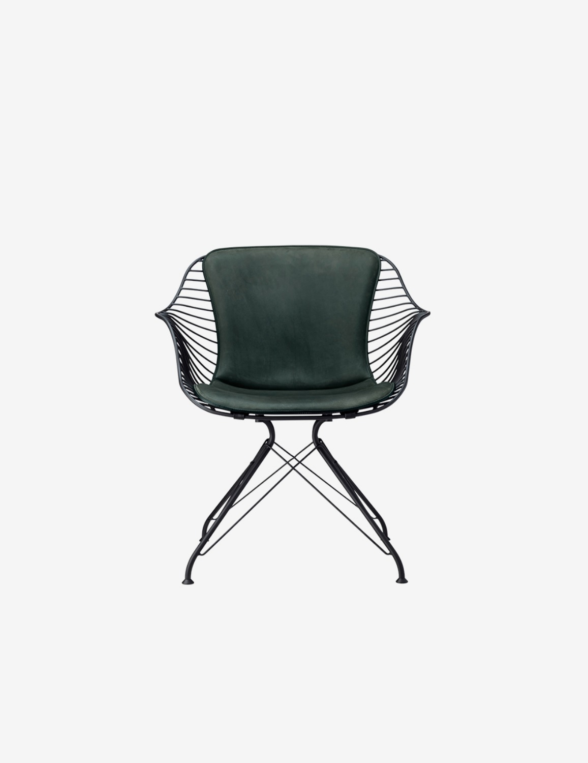 [Overgaard &amp; Dyrman] Wire Dining Chair (racing green) /OD11-43-MBS 