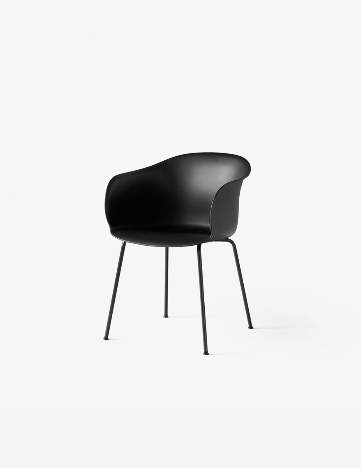 [&amp;Tradition] Elefy Chair / JH28 (Black/Black)