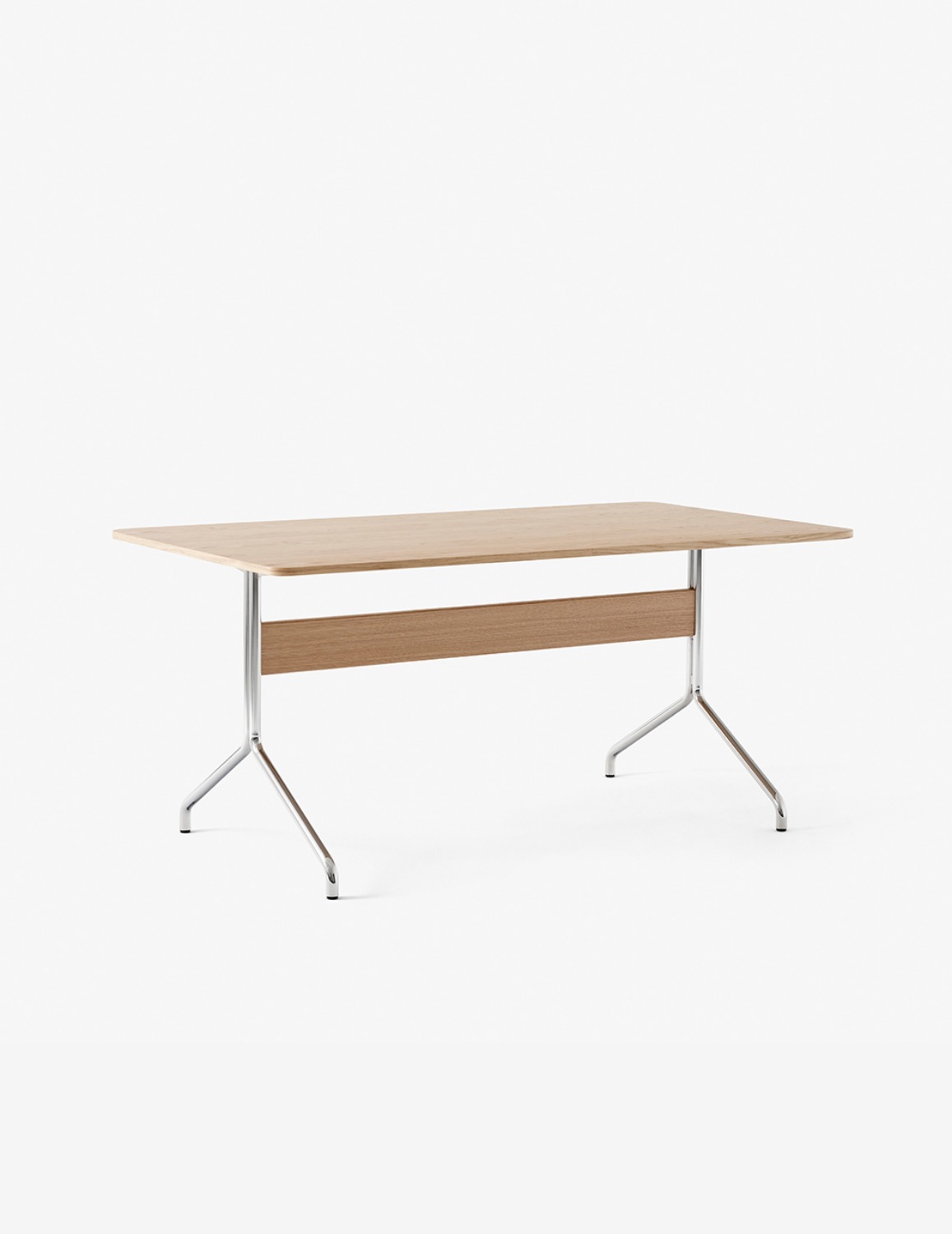 [&amp;Tradition] Pavilion Table /AV18 (Oak/Chrome)