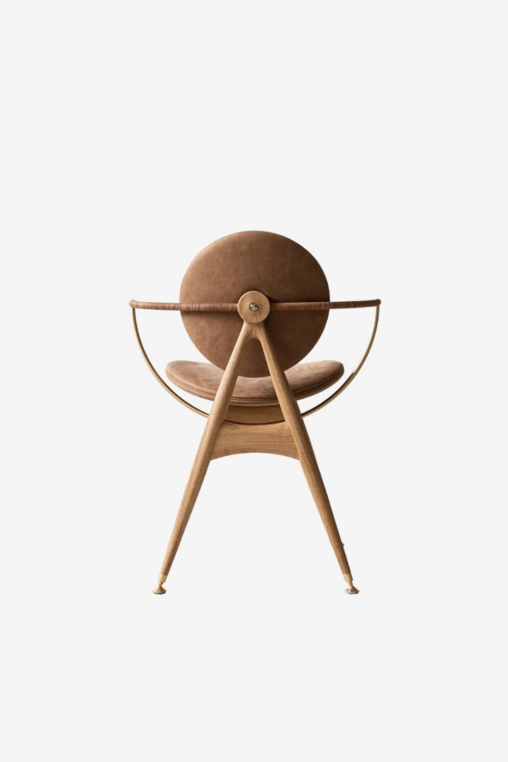 [Overgaard &amp; Dyrman] Circle Dining Chair /with Armrest (Mastone sand)