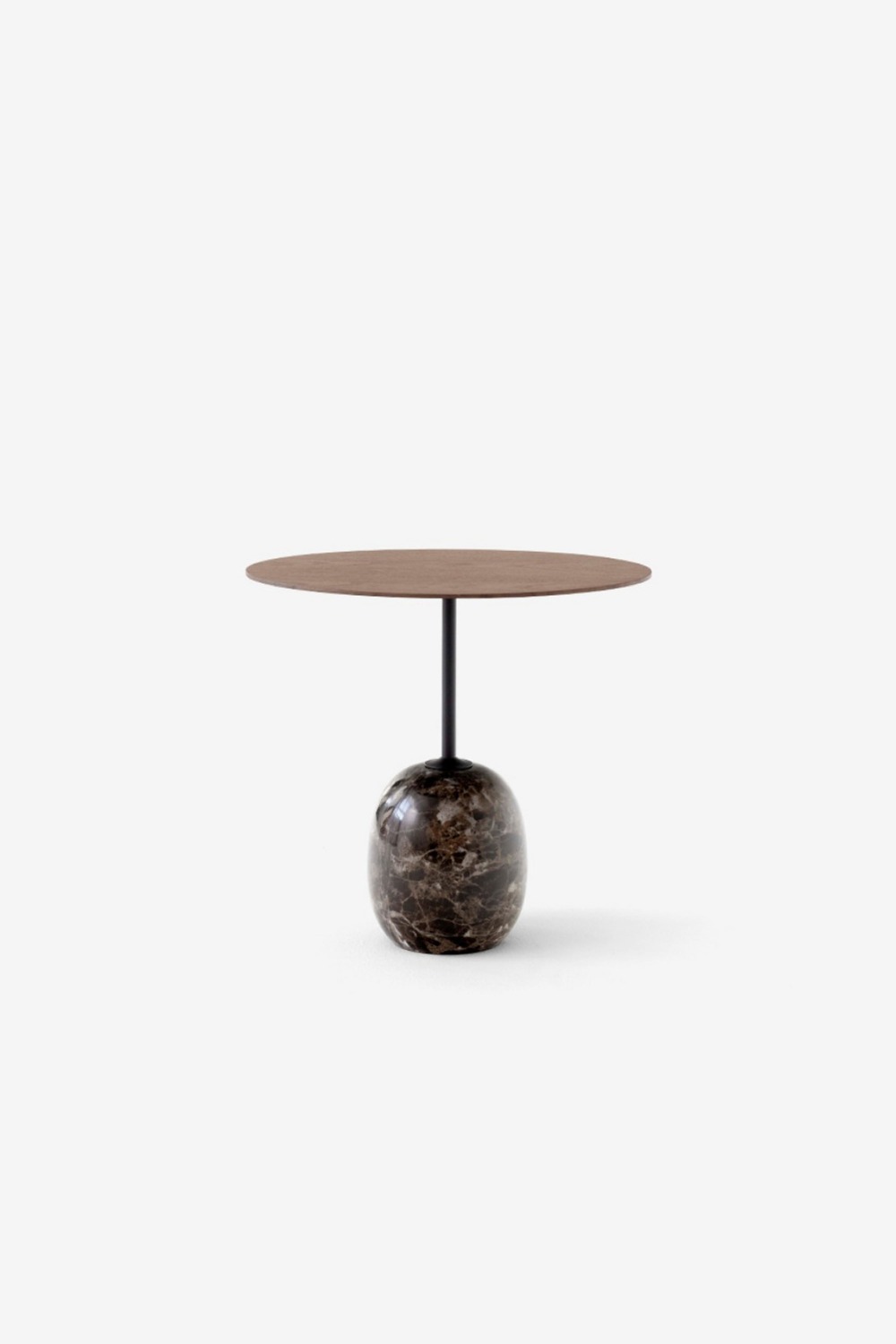[&amp;Tradition] Lato side table / LN9 (Walnut-Oval)