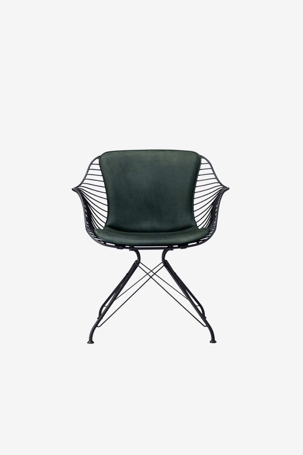 [Overgaard &amp; Dyrman] Wire Dining Chair (racing green) /OD11-43-MBS 