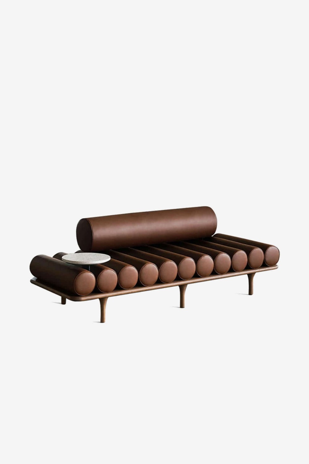 [Tacchini] Five to Nine Daybed(with Backrest)/ Left Cement Table